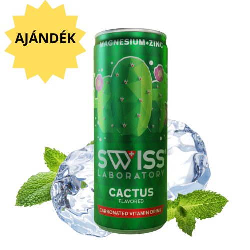 Ajándék Swiss Cactus ital (250 ml)