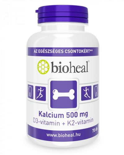Kalcium + D3 + K2-vitamin (70x)