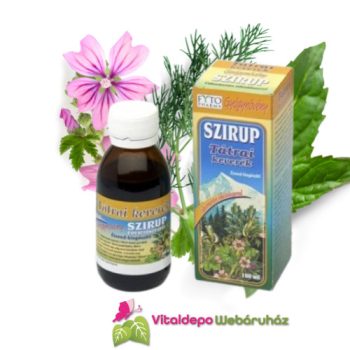   TÁTRAI keverék gyógynövény szirup,  cukormentes (100 ml)