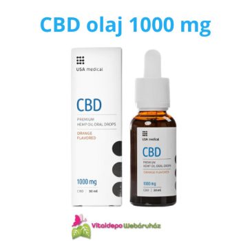 USA Medical CBD olaj (1000 mg/30 ml)