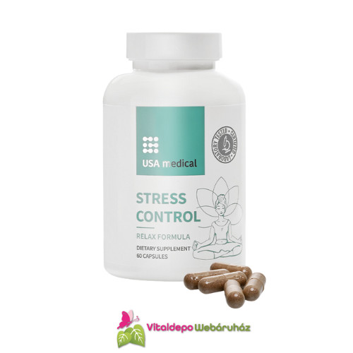 STRESSZ Kontroll kapszula AlphaWave® L-theanine-nel (60x)