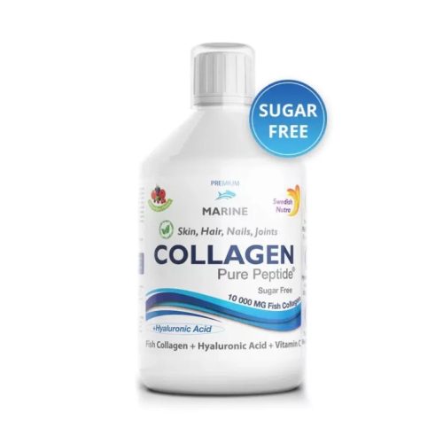 Swedish Nutra HALKOLLAGÉN Hyaluronsavval és C-vitaminnal