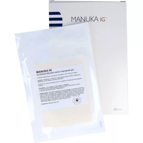 Manuka mézes IG impregnált géz - 10cm x 12,5cm