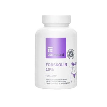 Forskolin 10% kivonat zsíranyagcsere támogatáshoz (60X)