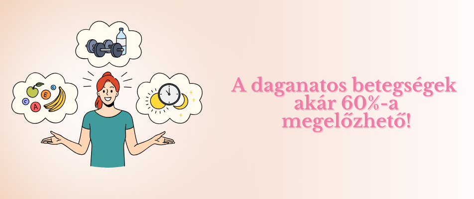 A daganatos betegségek akár 60%-a megelőzhető!