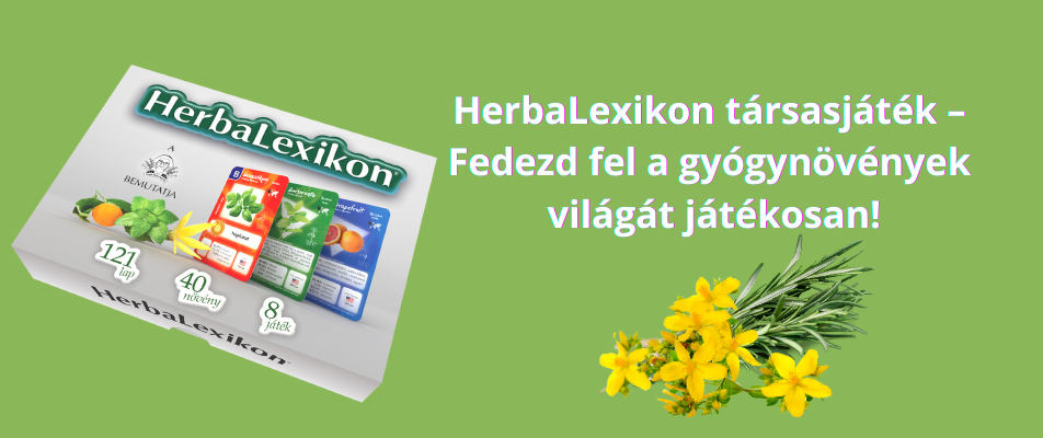 HerbaLexikon társasjáték – Fedezd fel a gyógynövények világát játékosan!