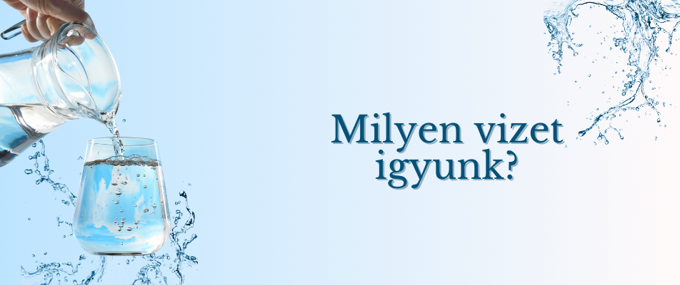 Milyen vizet igyunk?